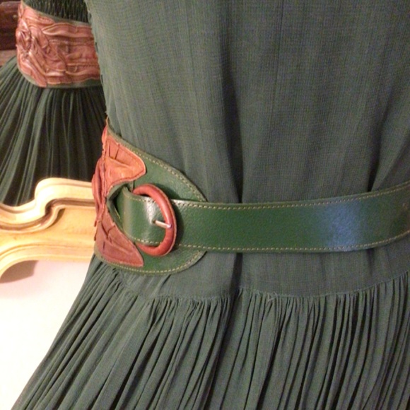 Leather belt NWOT main image 5
